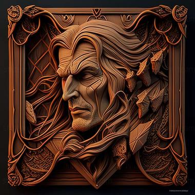 3D model Castlevania III Draculas Curse game (STL)